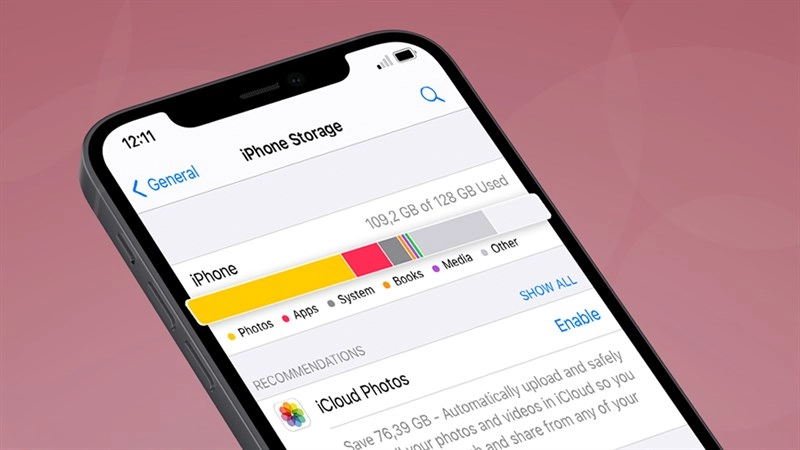 Cách kiểm tra dung lượng bộ nhớ iPhone